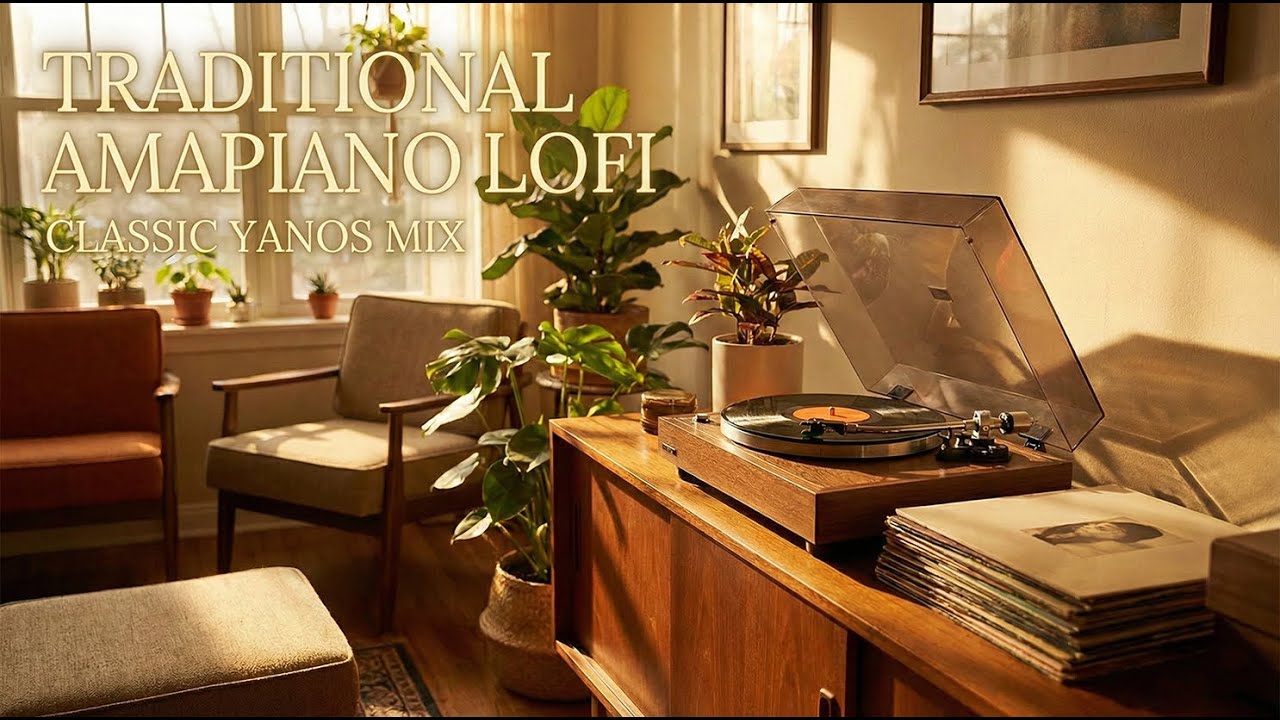 Traditional Amapiano Lofi 🎹 [Classic Yanos Mix / Soulful & Deep]