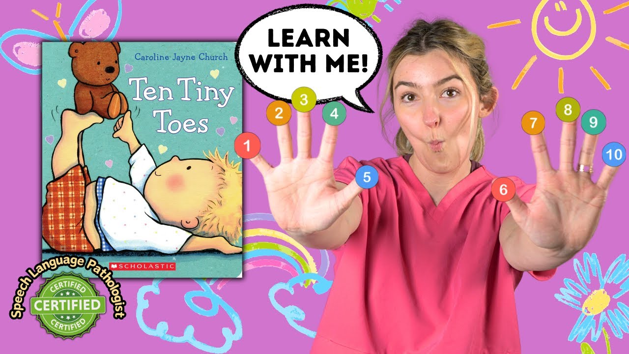 Ten Tiny Toes | Gentle Read-Aloud to Teach Toddlers Body Parts