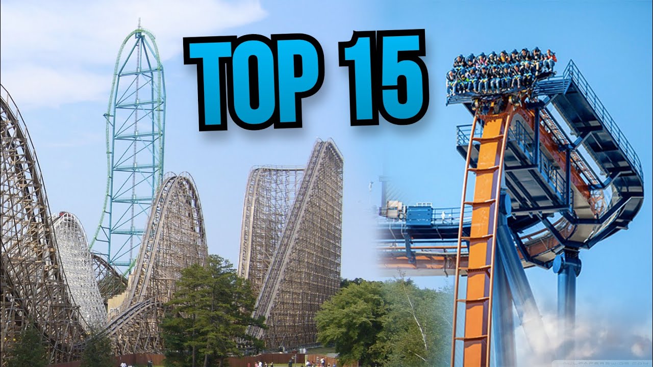 Top 15 AMUSEMENT PARKS For Roller Coasters (2022)