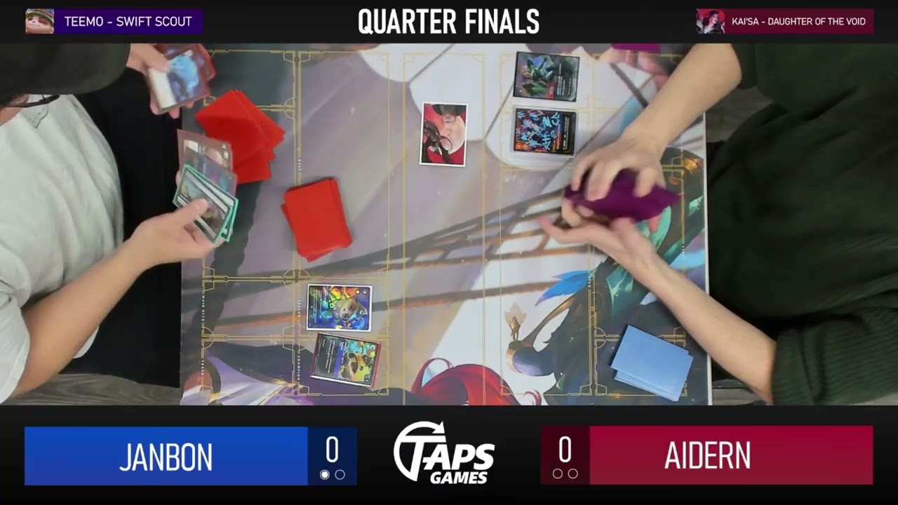 Quarter Finals - Janbon vs Aidern - Riftbound Summoner Skirmish Jan 3, 2026 @ Taps Games