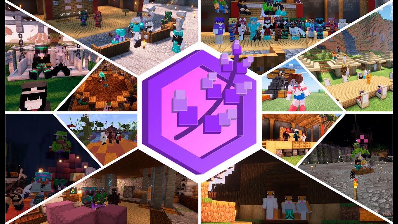 Межсезонье на WISTERIA | Скайблок с друзьями | Бесплатный приватный minecraft сервер WISTERIA