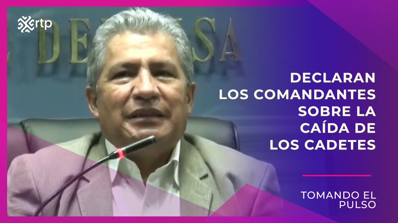 Declaran los comandantes sobre la caída de los cadetes