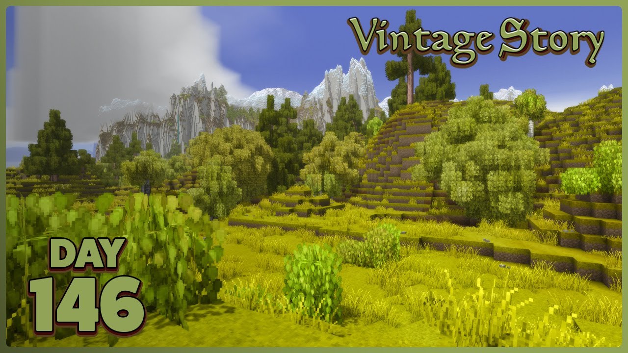Day 146 in my Vintage Story Survival Forever World | No Commentary
