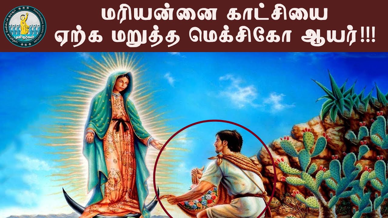 பாமரன் கண்ட மரியன்னை காட்சியை நம்ப மறுத்த ஆயருக்கு மரியன்னை தந்த அடையாளம்| குவாதலுப்பே அன்னை காட்சி|