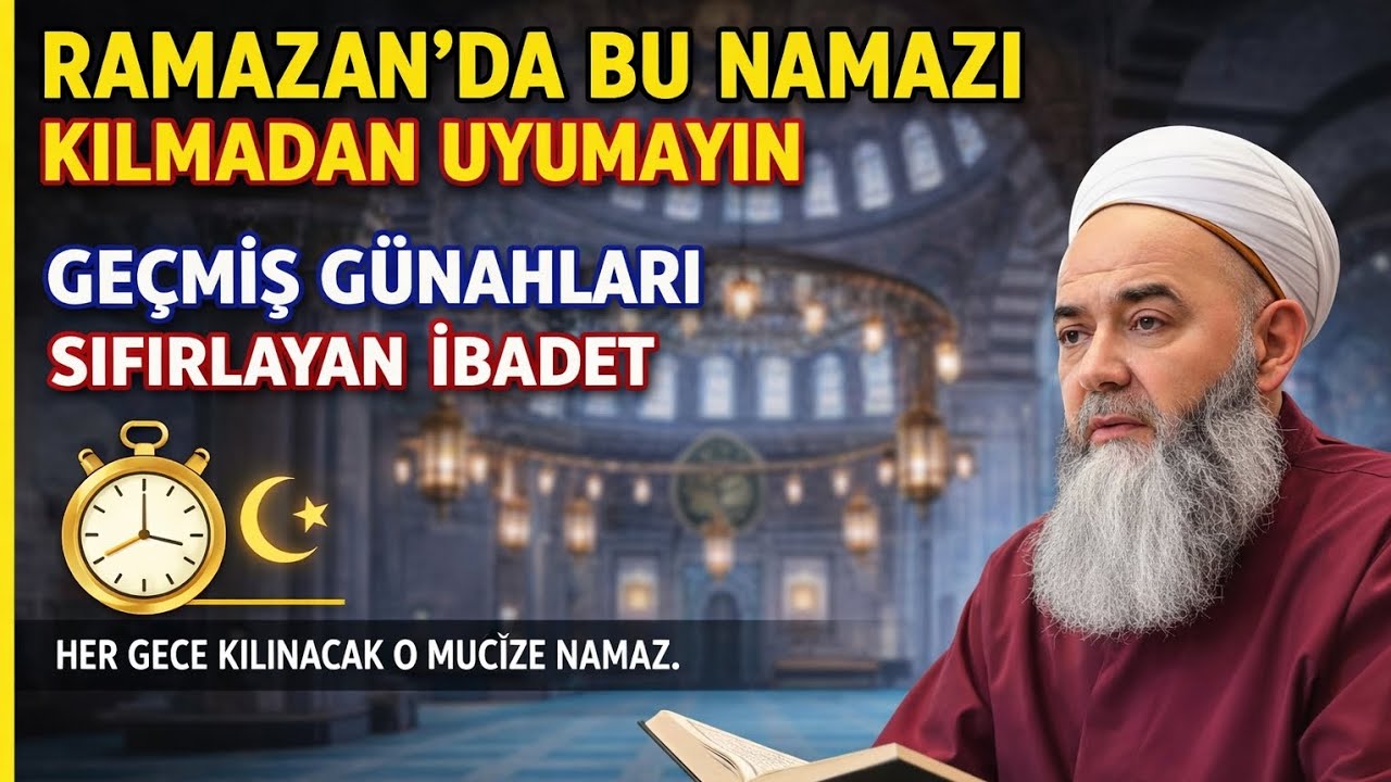 Ramazan'ın her gecesinde kılınacak o mucize namaz. Kılmadan uyumayin