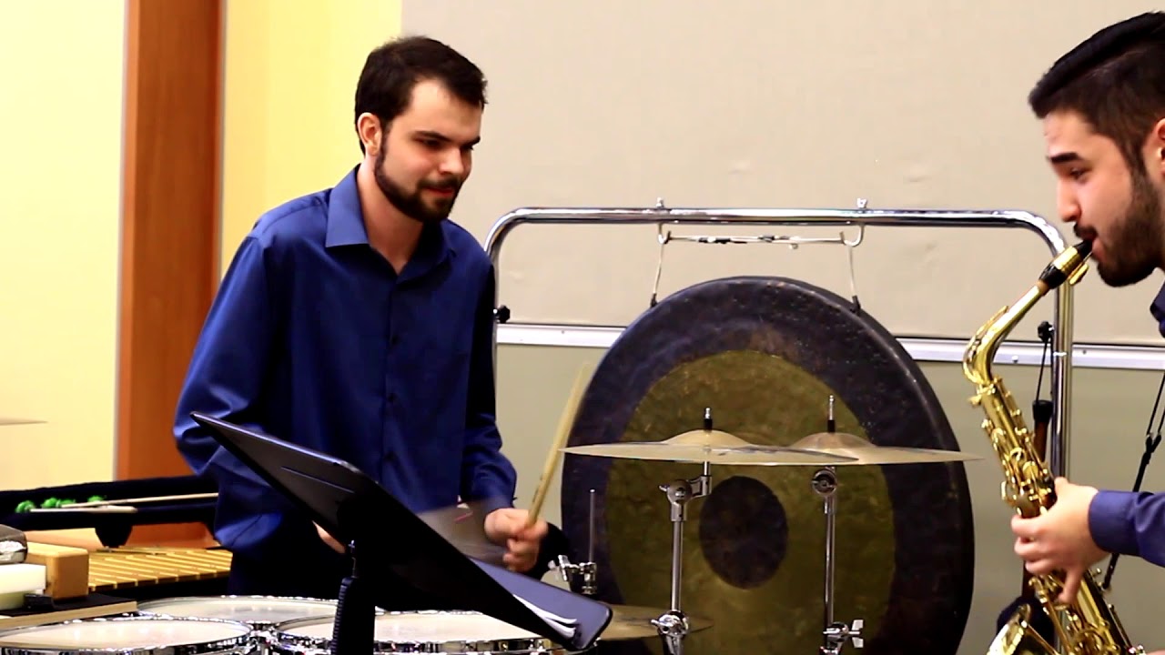 Shawn Crouch: Suspended Contact for Alto Saxophone and Percussion