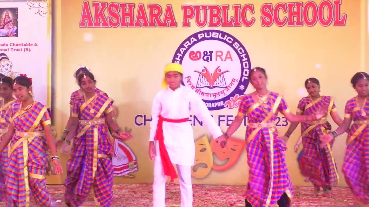 Akshara Public school -Annual day 2022-23 Class 7-  Innu Yaka Baralillavva Hubballi Yaava