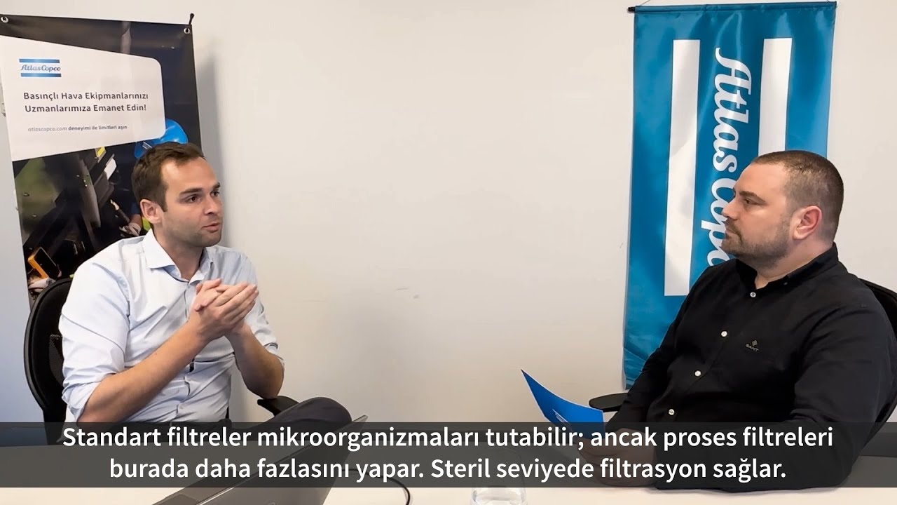 Atlas Copco Proses Filtrasyon Çözümleri