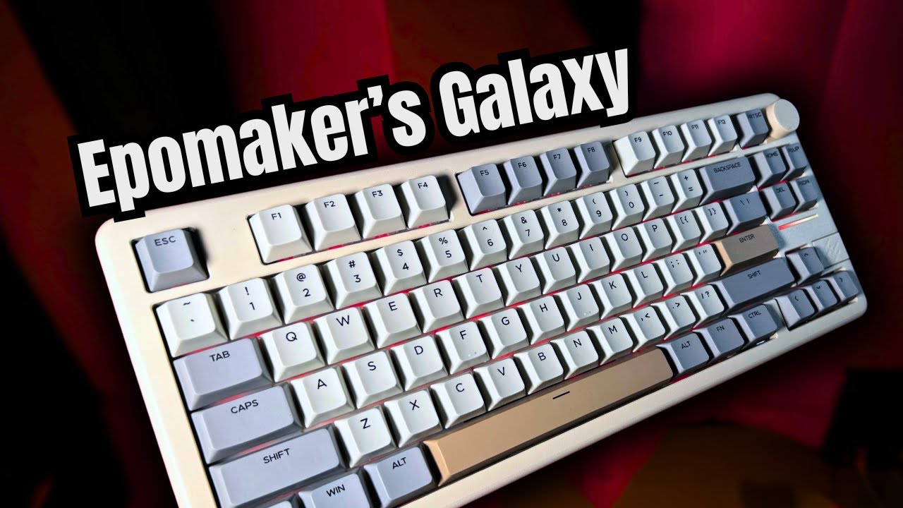 Epomaker Galaxy70 | $100 Aluminum Trimode Wireless Mechanical Keyboard