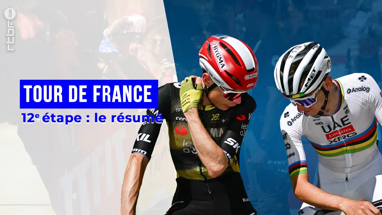 Tour de France 2025 : résumé de la 12e étape à Hautacam