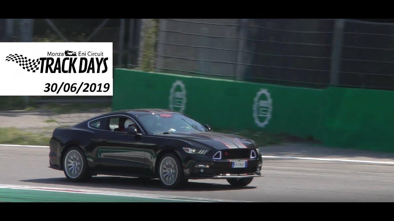 MONZA TRACK DAY 30/06/19 - Raduno Alfa Romeo & Ford Mustang, Lamborghini Gallardo, Toyota GT86...