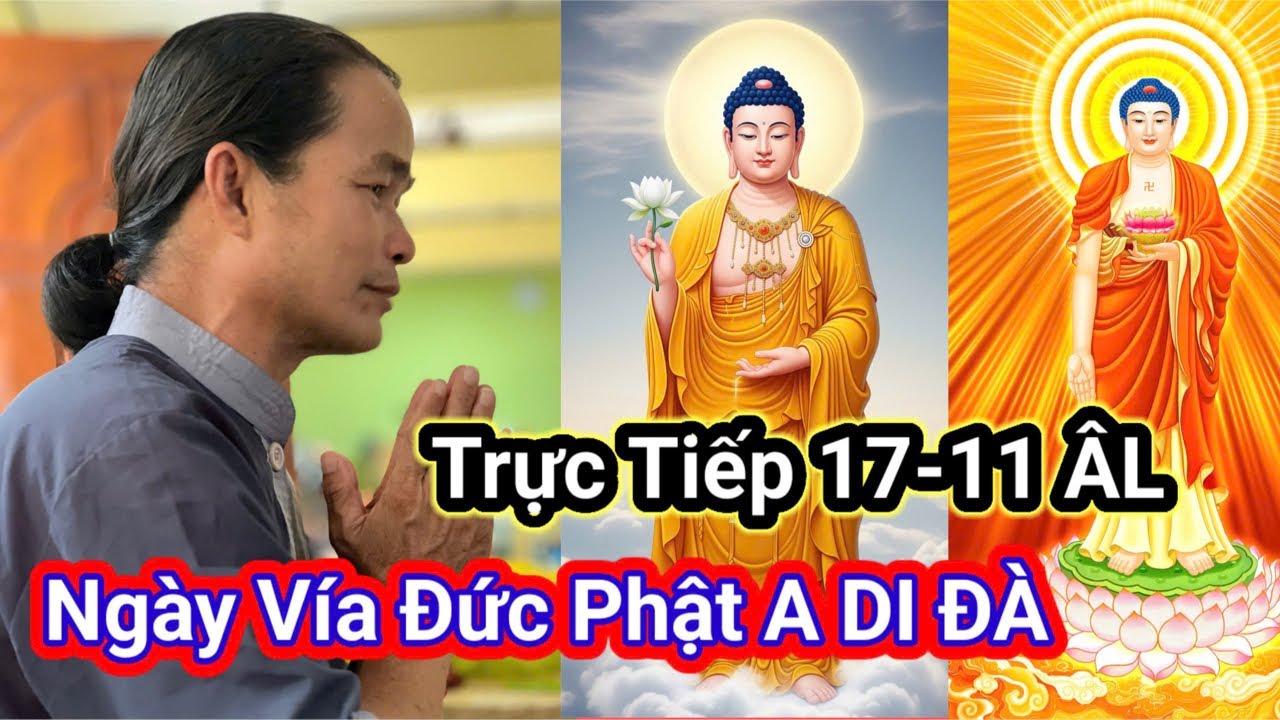 Trực Tiếp 17-11 âL Ngày Vía Phật ADi Đà .