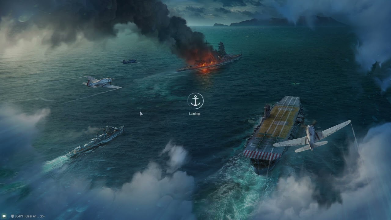 still trying to get it down (World of warships)
