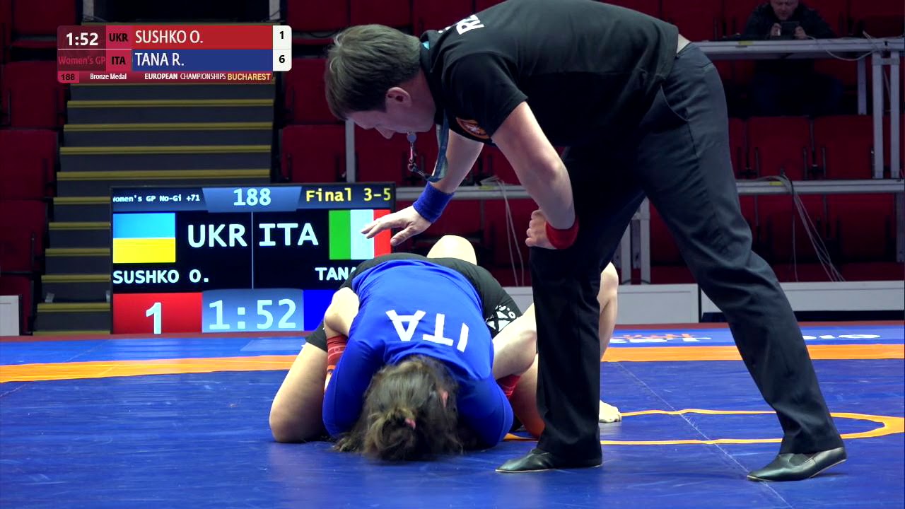 BRONZE Women's GP No-Gi - +71 kg: O. SUSHKO (UKR) v. R. TANA (ITA)