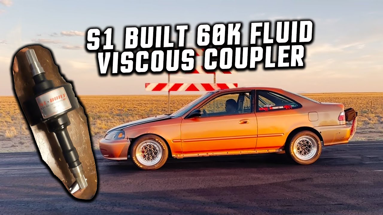 S1 Built 60k Fluid Viscous Coupler: Transforming my AWD Civic! 🚗🛠️ #AWDCivic #CarMods