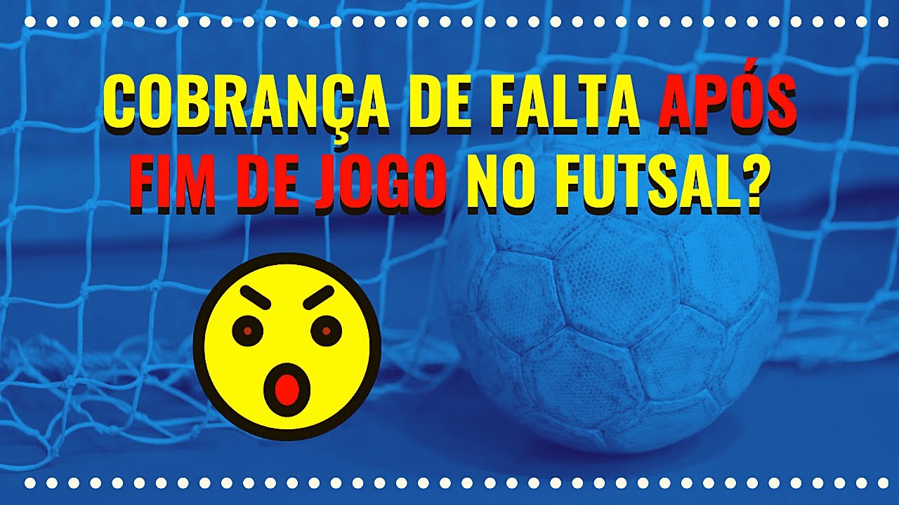 Cobrança de Falta após fim de Jogo no Futsal