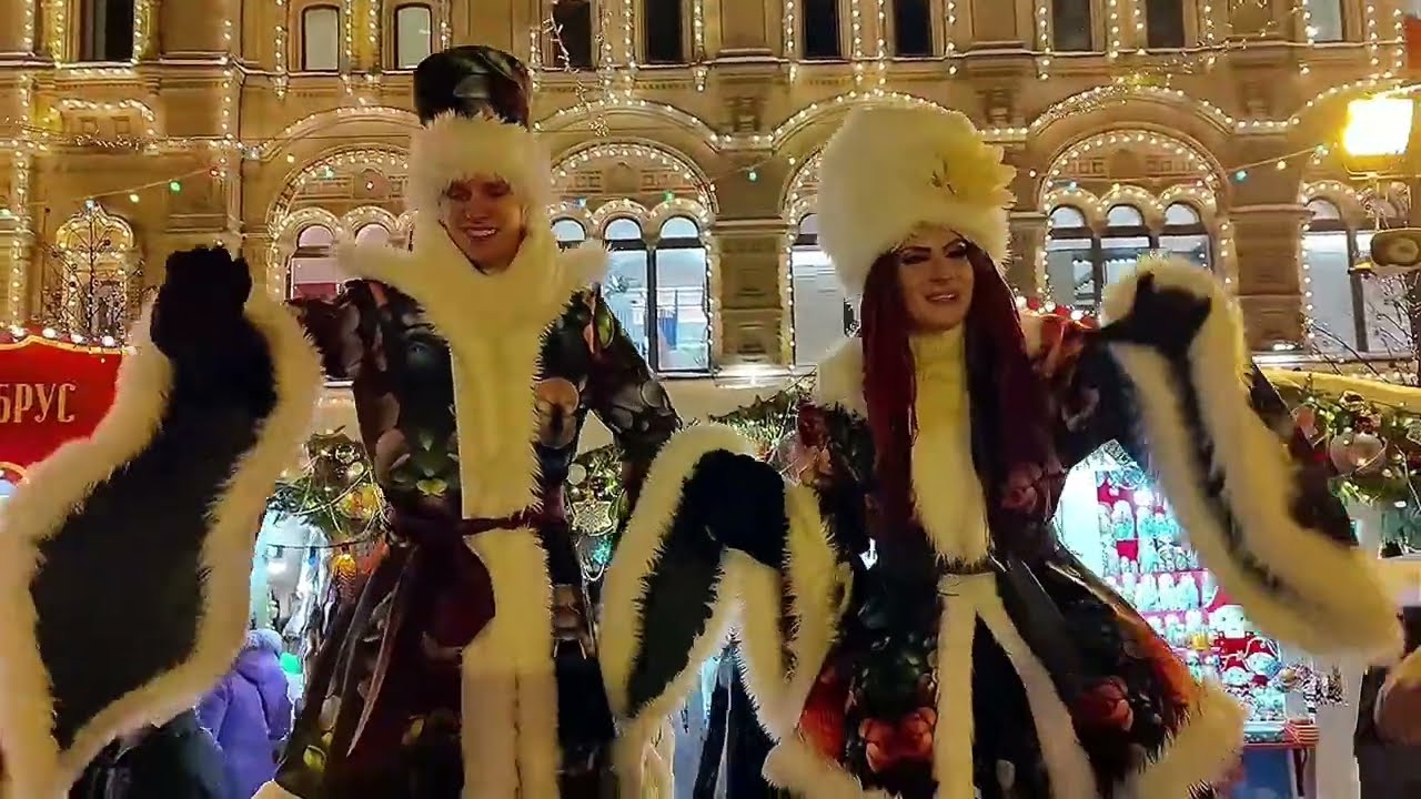 PTE AV Studio. Новый год и Рождество 2024 в Москве/ New Year and Christmas 2024 in Moscow