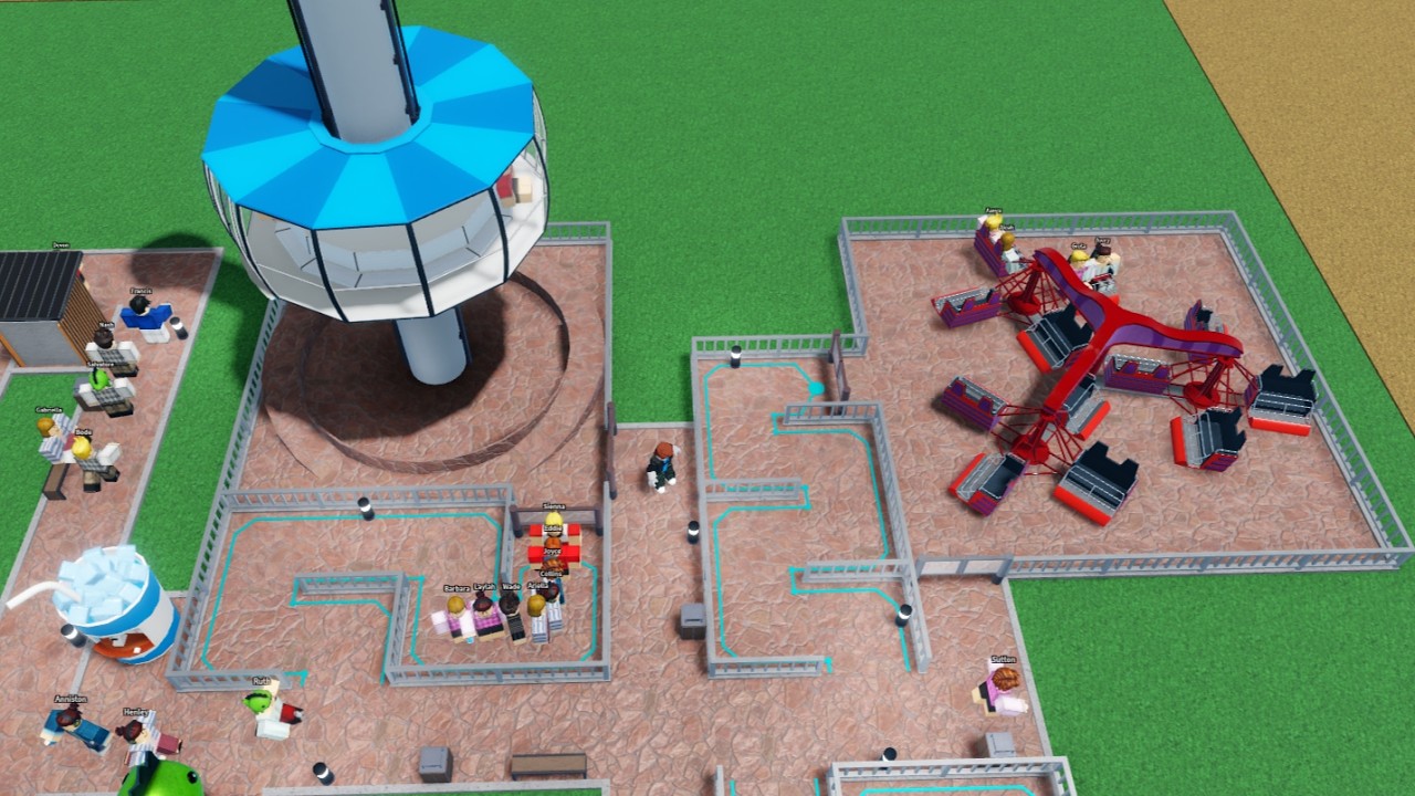 Roblox Theme Park Tycoon 2 Timelapse Part 2