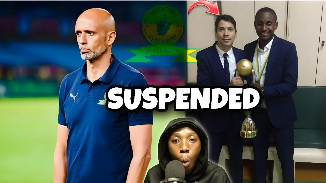 Sundowns SUSPEND Masha For LEAKING Tactics To Rulani Mokwena ALLEGATIONS