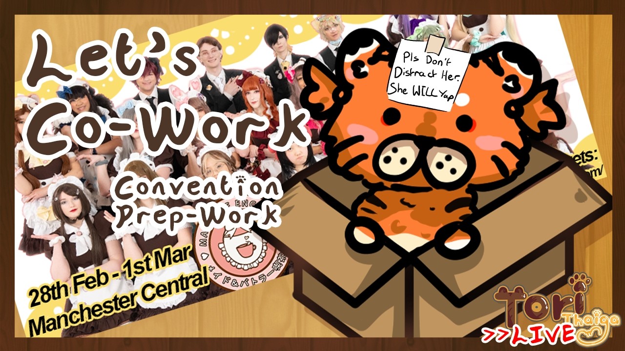✧Event Prep✧Let's co-WORK✧V-TUBER✧