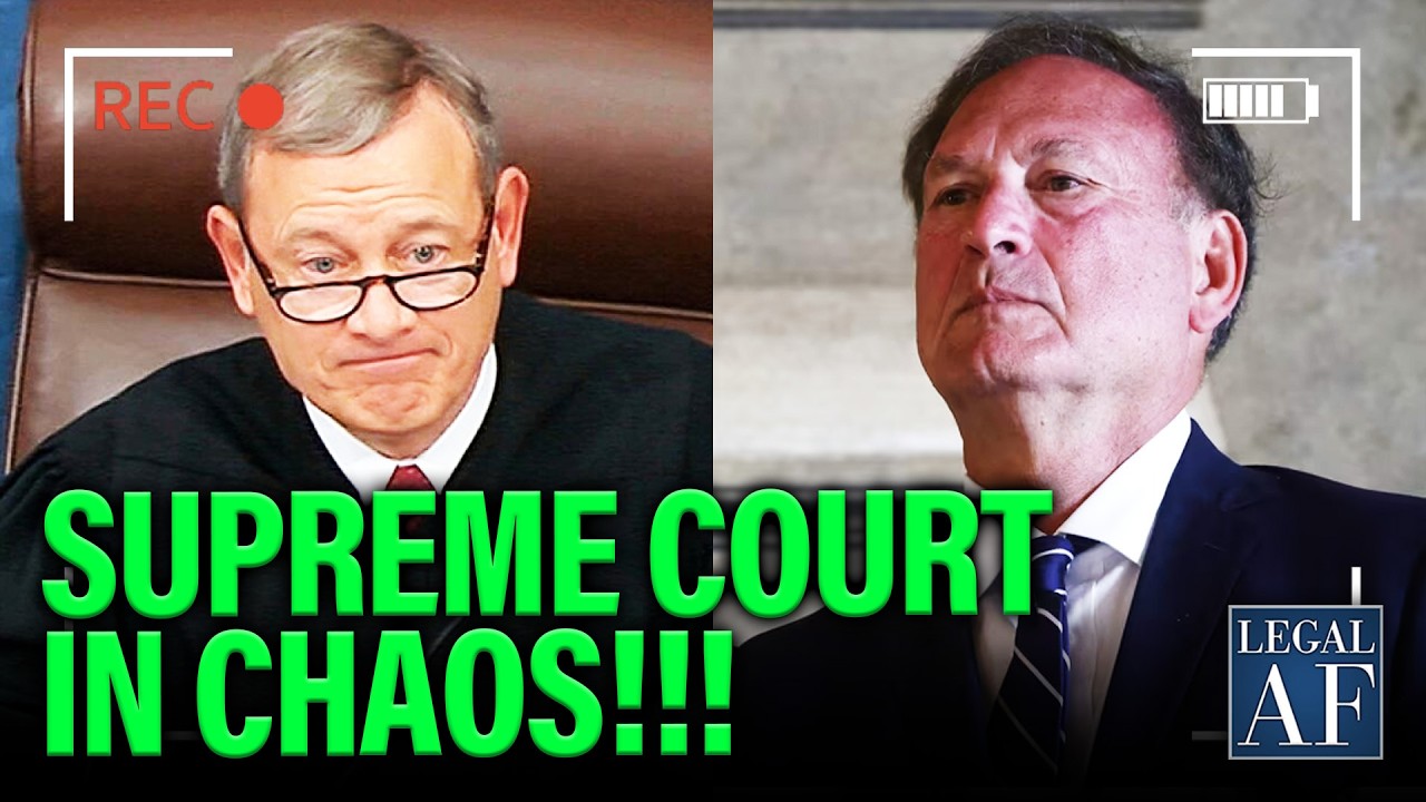 УТЕЧКА из Верховного суда повергла SCOTUS в ХАОС!!