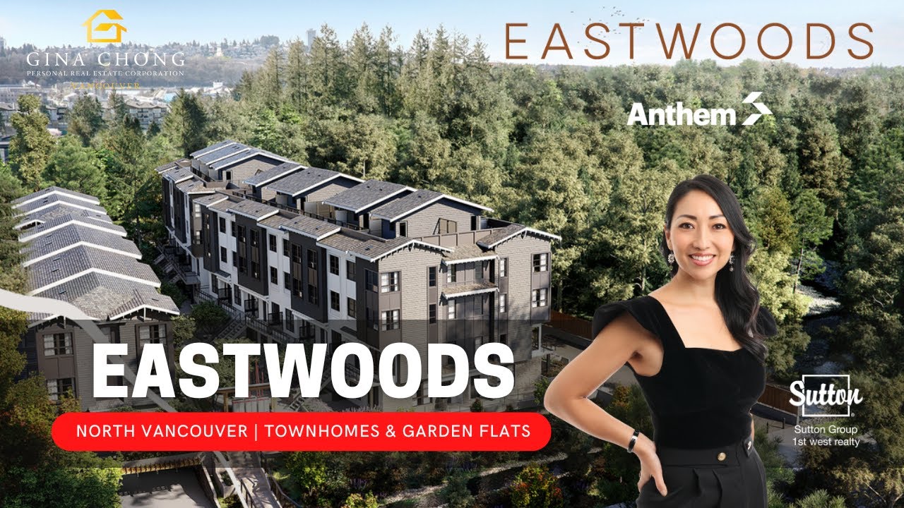 Eastwoods by Anthem in North Vancouver! Check out these move in ready townhomes and garden suites!