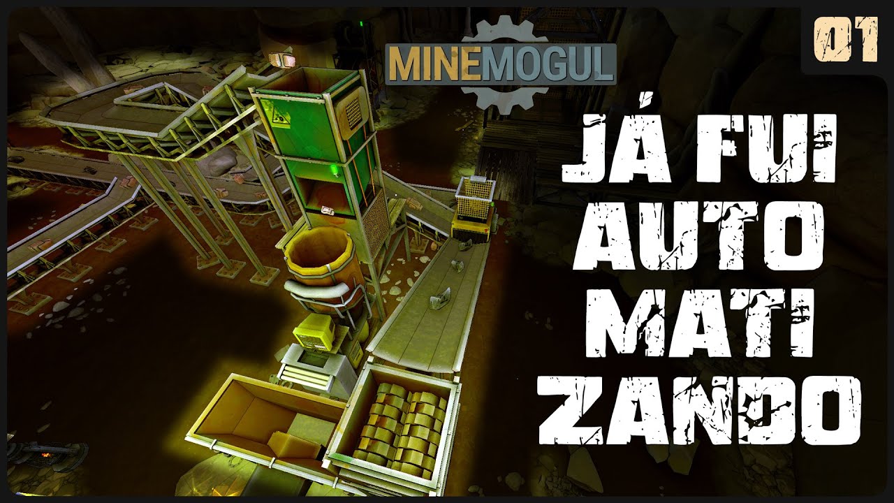 MINE MOGUL! JÁ COMECEI AUTOMATIZANDO! JOGO BEM LEGAL