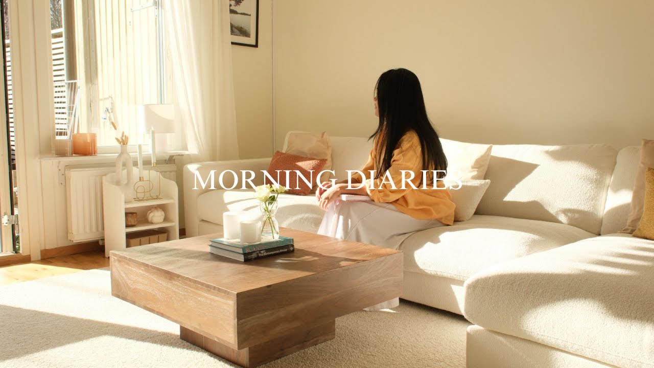 Morning Diaries 🍃 | 2 Hour Morning Routine |  Breakfast: Pancake | Tidy Up Time 🧺