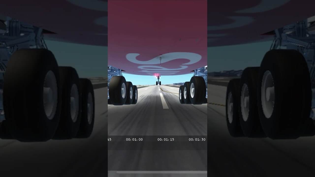 Infinite flight 24.2 Emirates A380 Landing #flightsimulator #aviation #infiniteflight #simulator