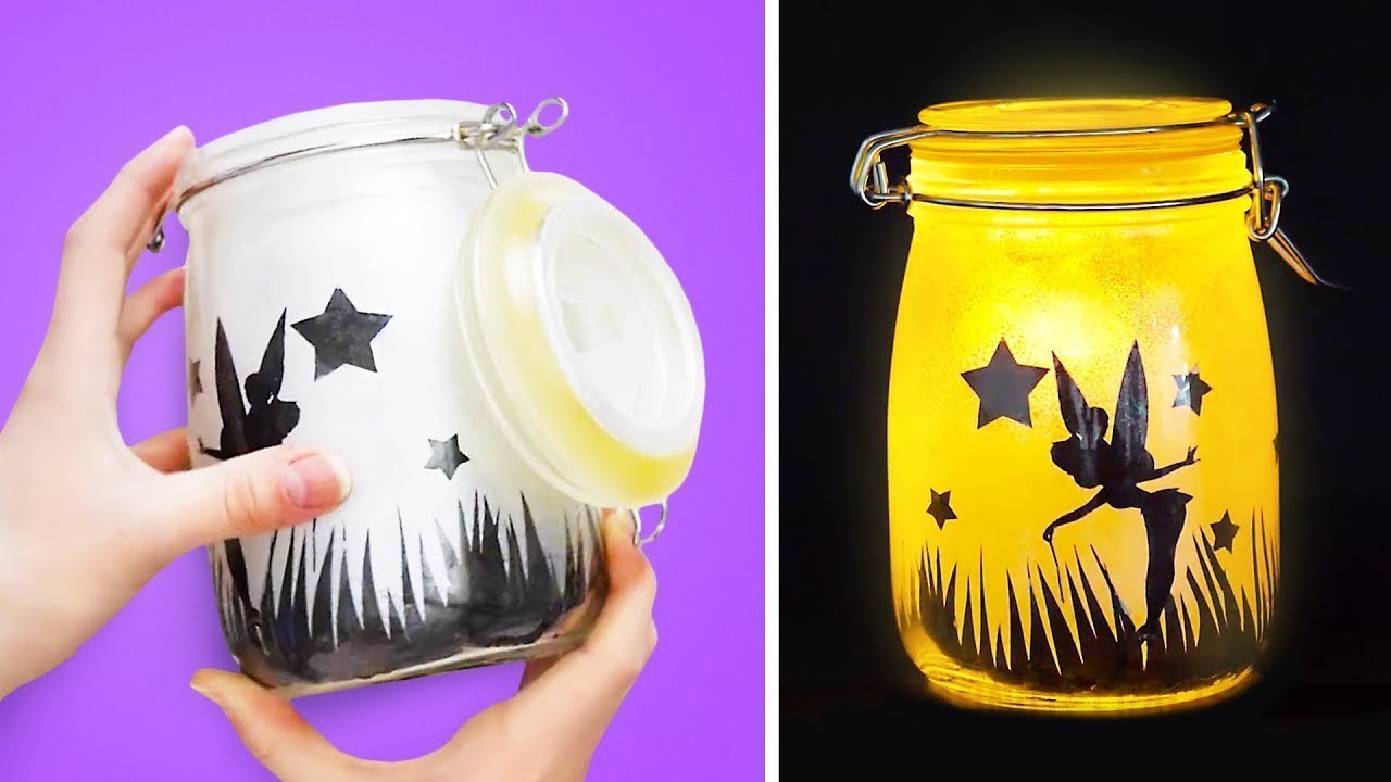 17 LÁMPARAS MÁGICAS CON BRICOLAJE