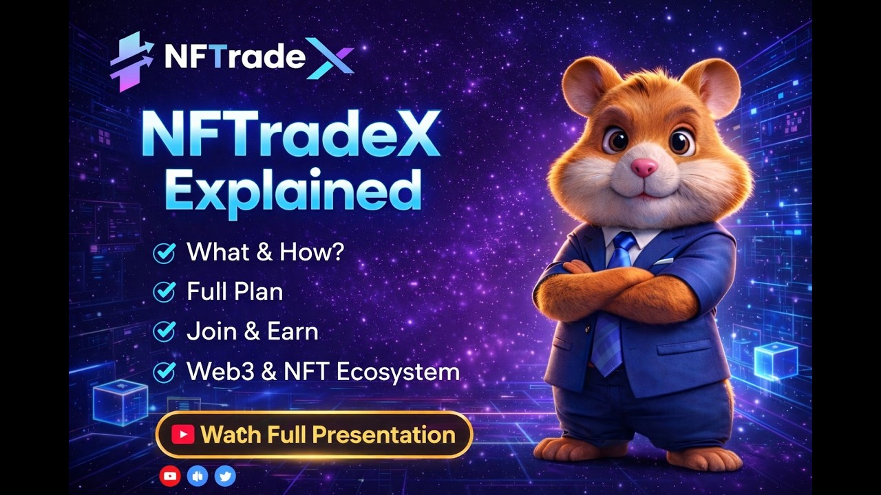 NFTradeX Official Presentation | Decentralized NFT Trading Exchange | Complete Roadmap