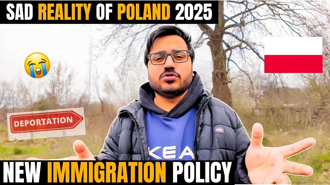 SAD REALITY OF LIVING IN POLAND 2025| NEW IMMIGRATION POLICES FOR FOREIGNERS| Indians in Poland