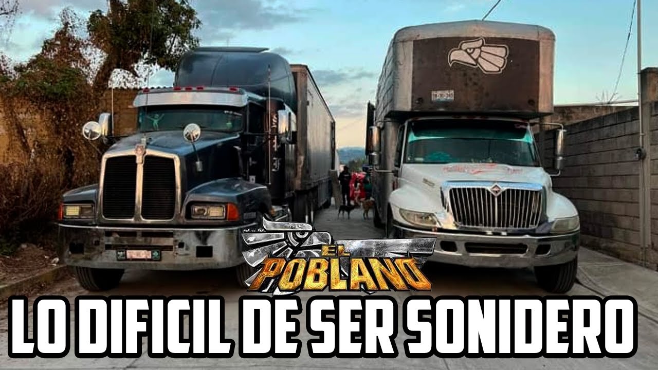 CALLES CHICAS Y SUBIDAS EXTREMAS PASA TRAILER DE SONIDO POBLANO EN PUEBLA