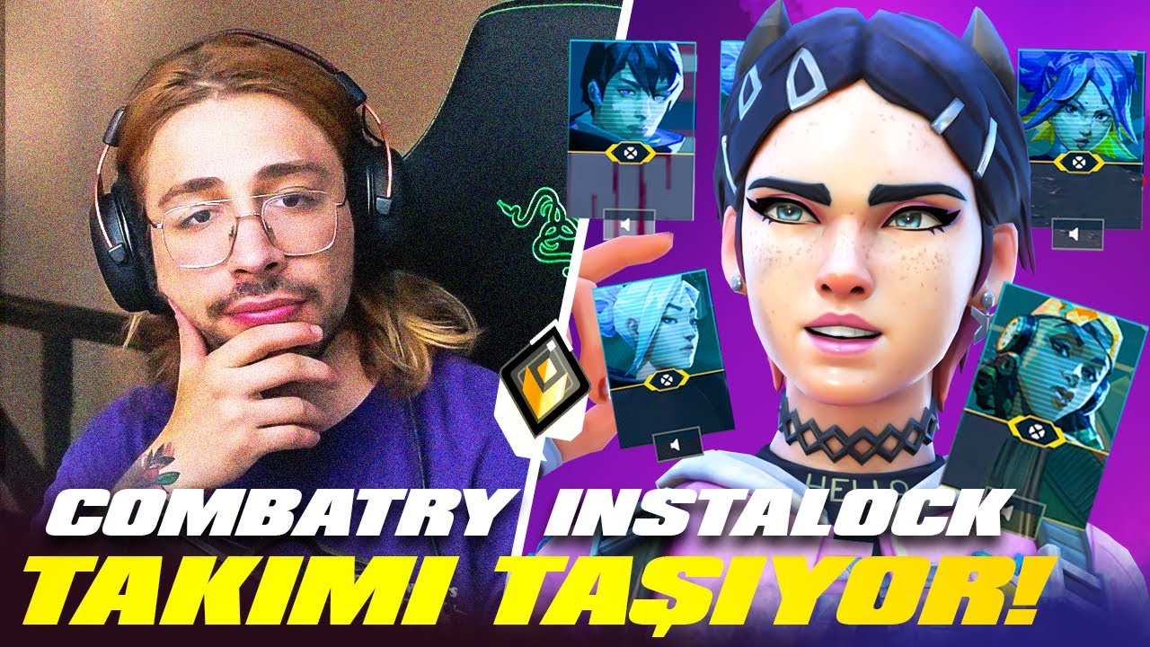 CombatRy takımına gelen 4 İNSTALOCK'u taşıyor! (Valorant)