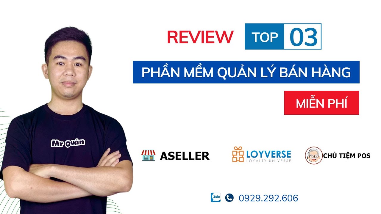 Top 3 ứng dụng quản lý bán hàng miễn phí thật sự trên điện thoại | Quản Pos