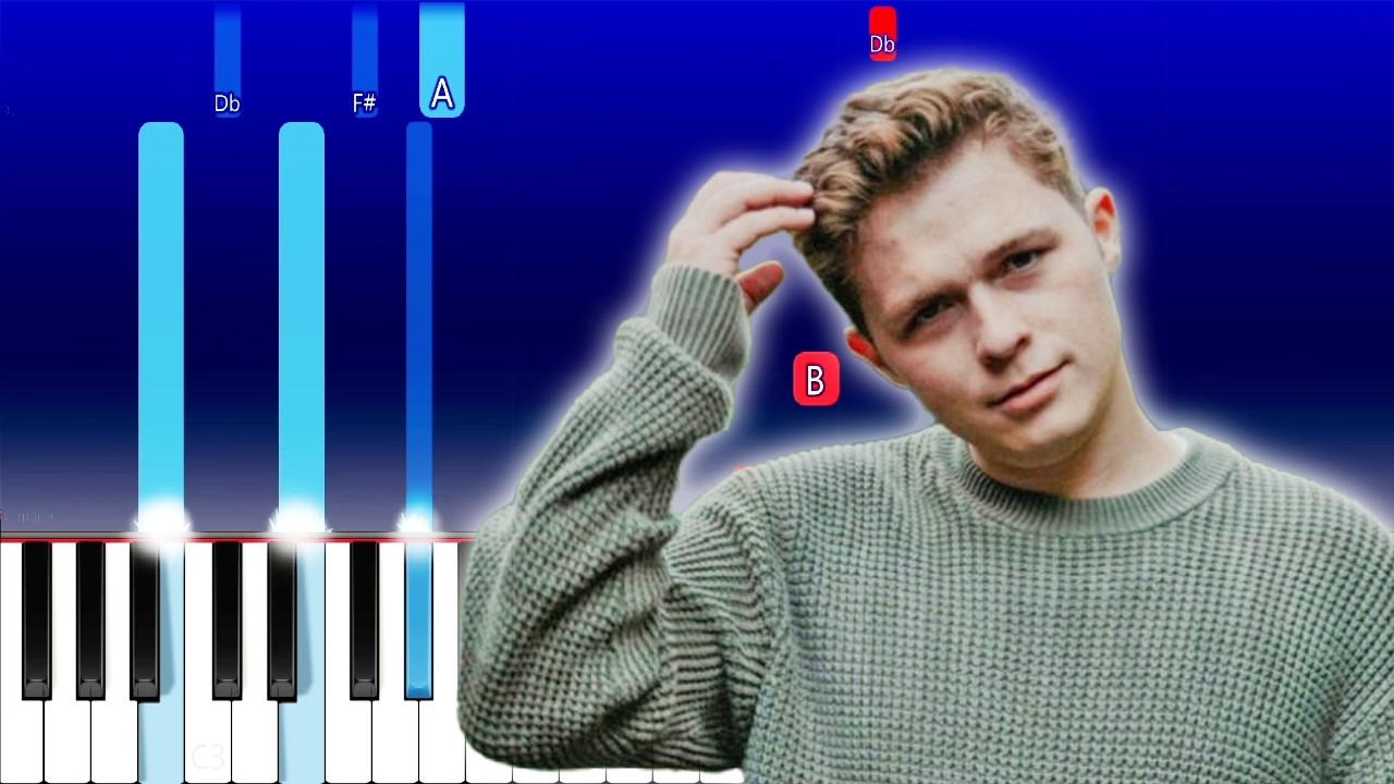 Josiah Queen - demons (Piano Tutorial)