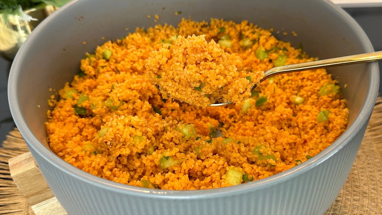 Një Vakt i Shëndetshëm Veror 👌 Sallat me Bulgur 🤤
