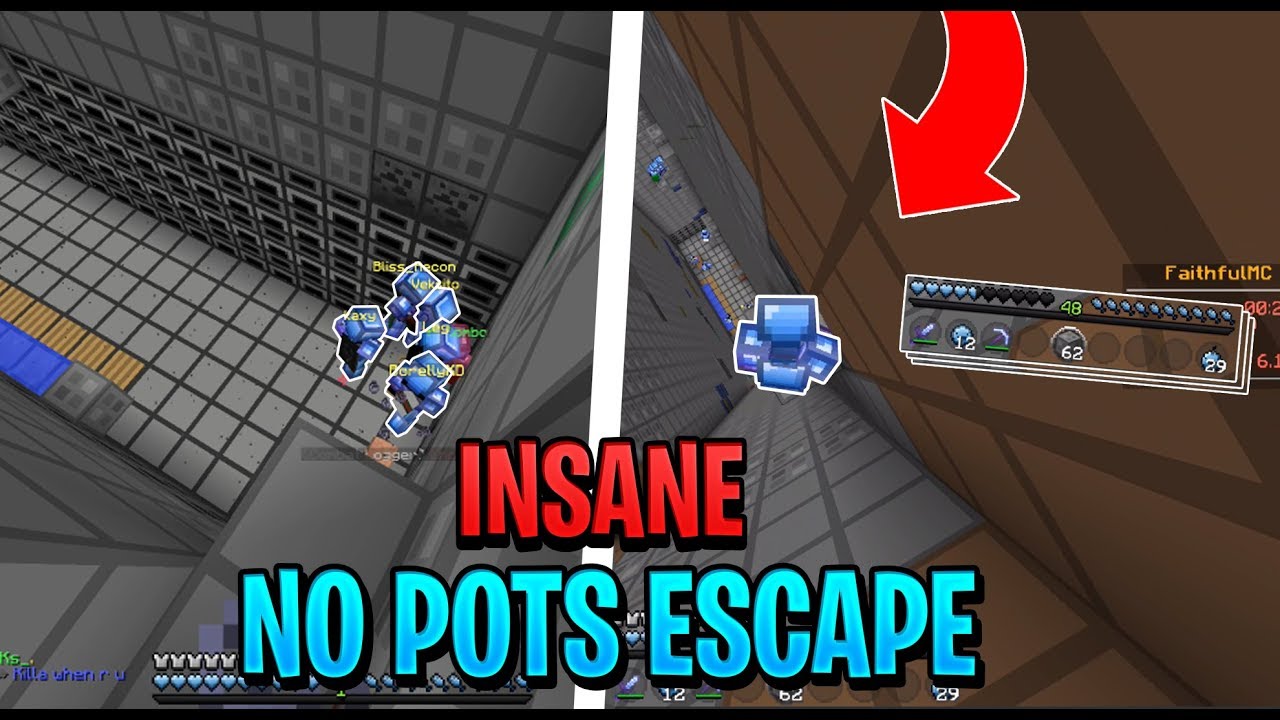 INSANE NO POTS CLUTCH AGAINST AN 8 MAN + MAKING FAMOUS YOUTUBERS 1 DTR | FaithfulMC
