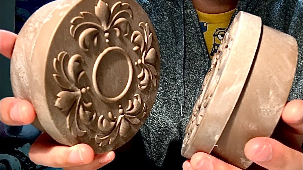 【ASMR・雑い】重ねたらゴリゴリ音良さそうなヴィンテージ小物入れをセリアで発見したから早速音フェチ♪