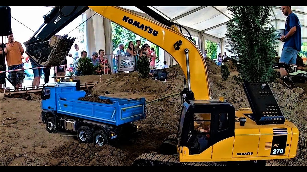 RC Trucks and Excavators - Tamási