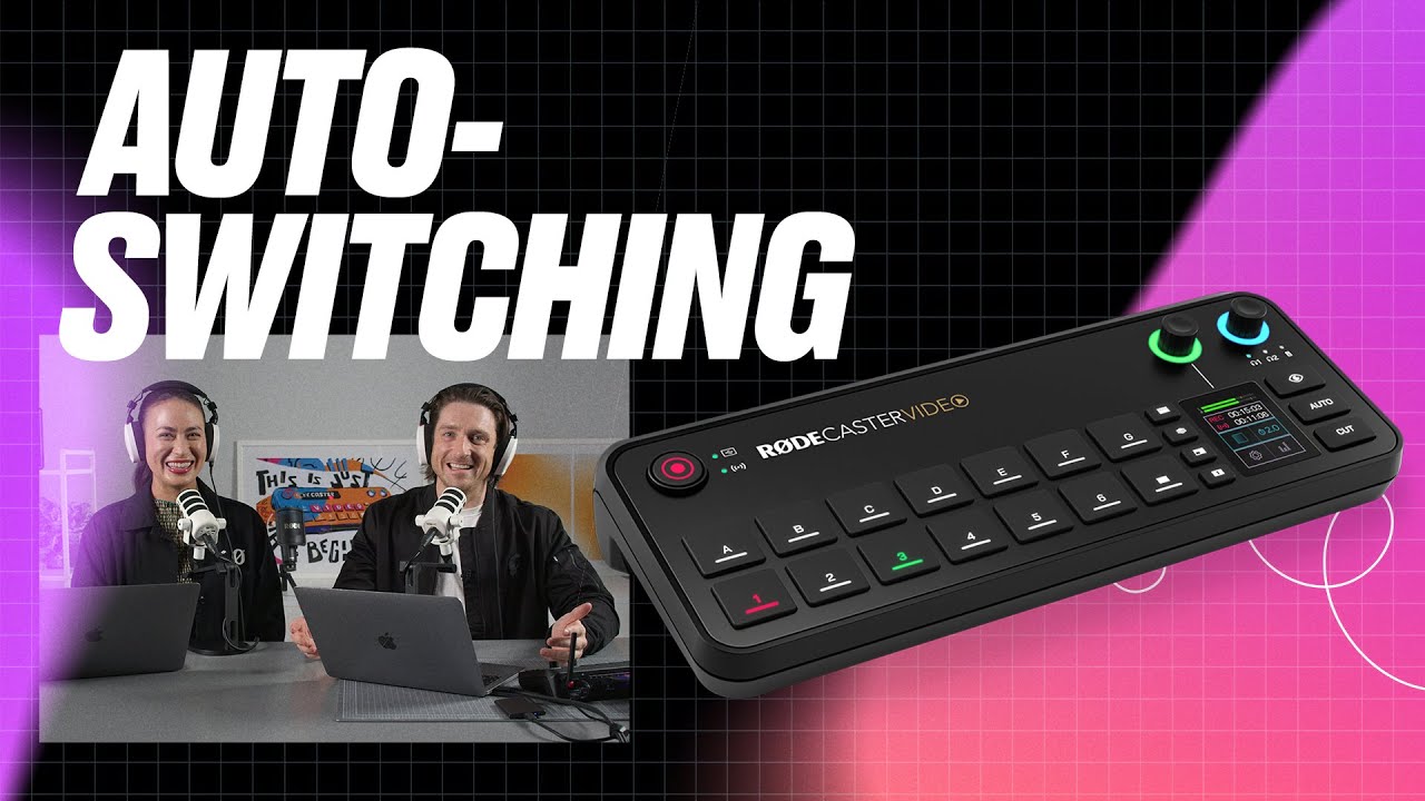 How to Set Up the Auto-Switching Feature on the R&Oslash;DECaster Video