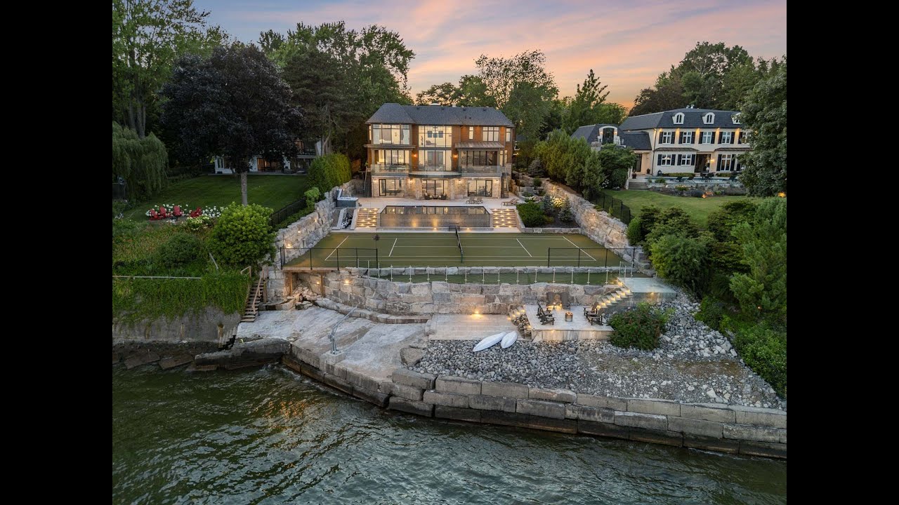 Inside a $15M Waterfront Estate | Burlington Ontario | FOR SALE