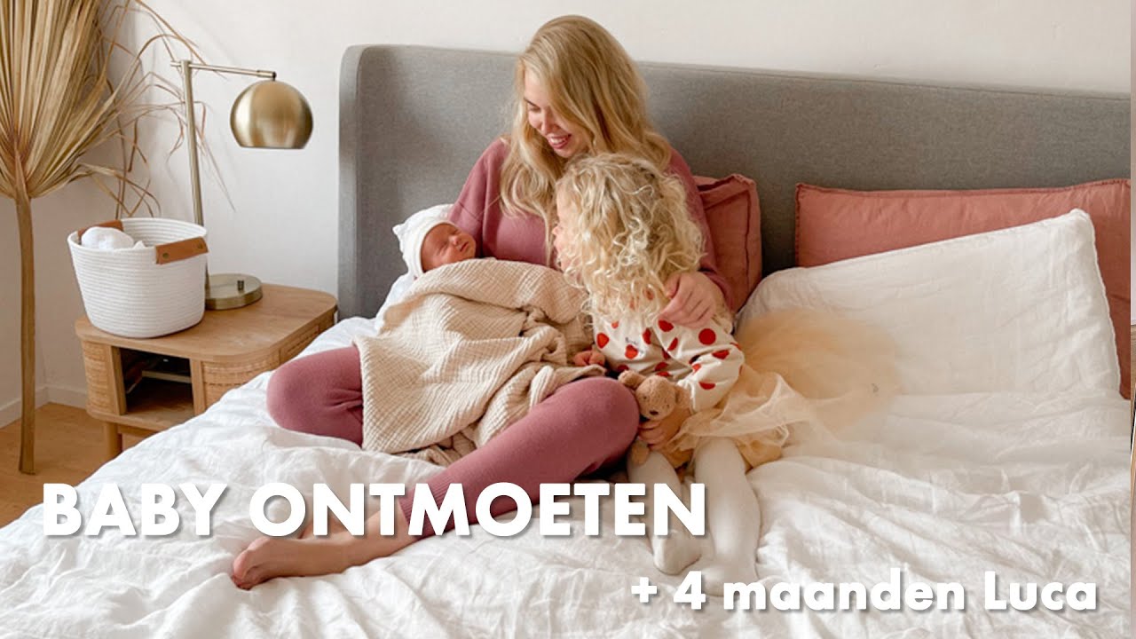 baby broertje ontmoeten! + 4 maanden Luca! 💛