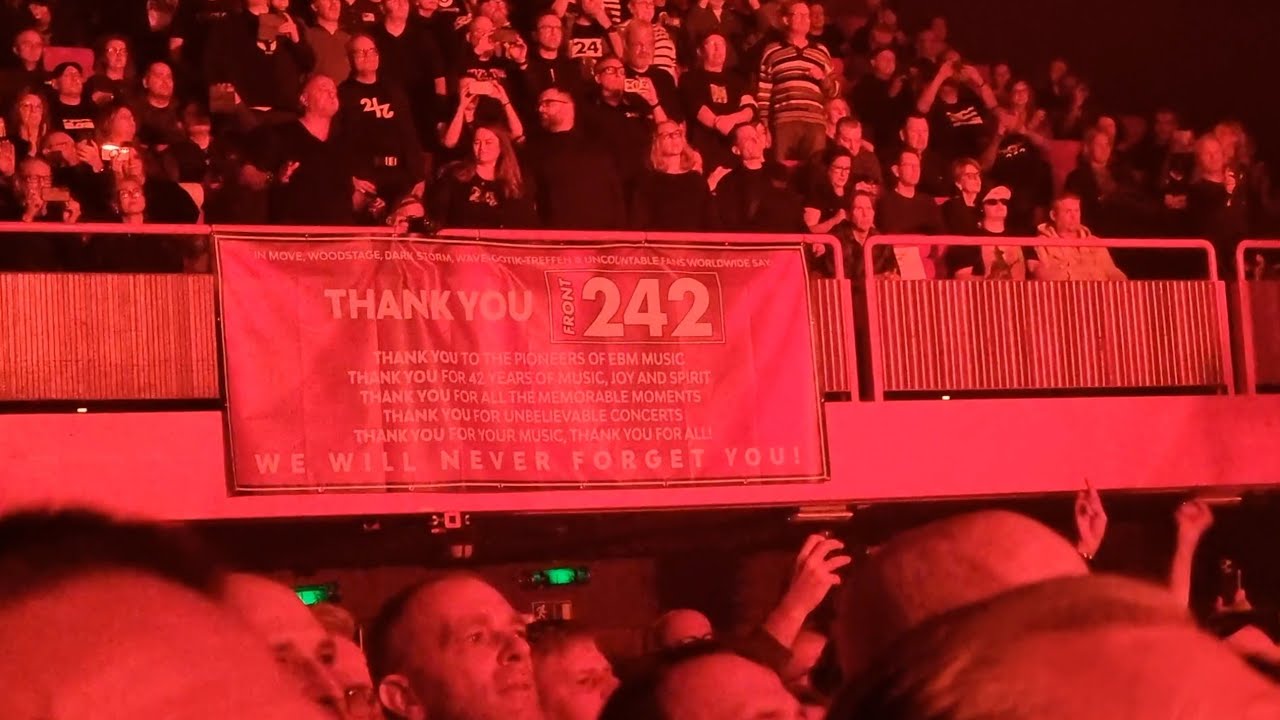 Front 242 - Welcome to Paradise (Live) - Ancienne Belgique, Brussel, Belgium - January 25, 2025