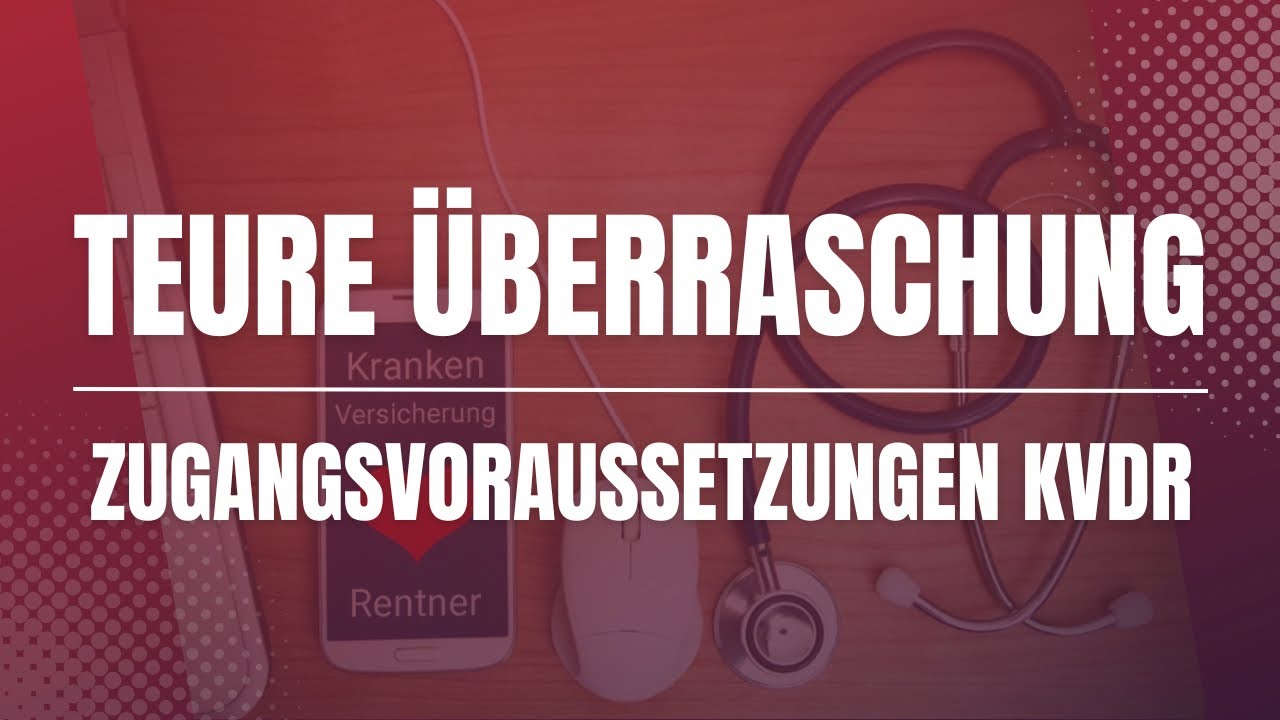 Achtung Rentenantrag: So vermeiden Sie die teure KVdR-Falle