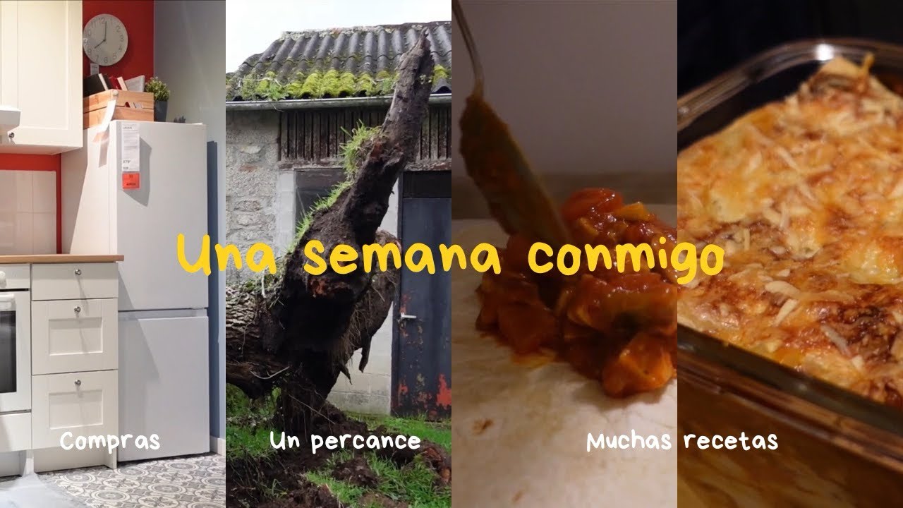 Una semana conmigo🫠compras, muchas recetas, recomendaciones de lectura y un pequeño gran percance