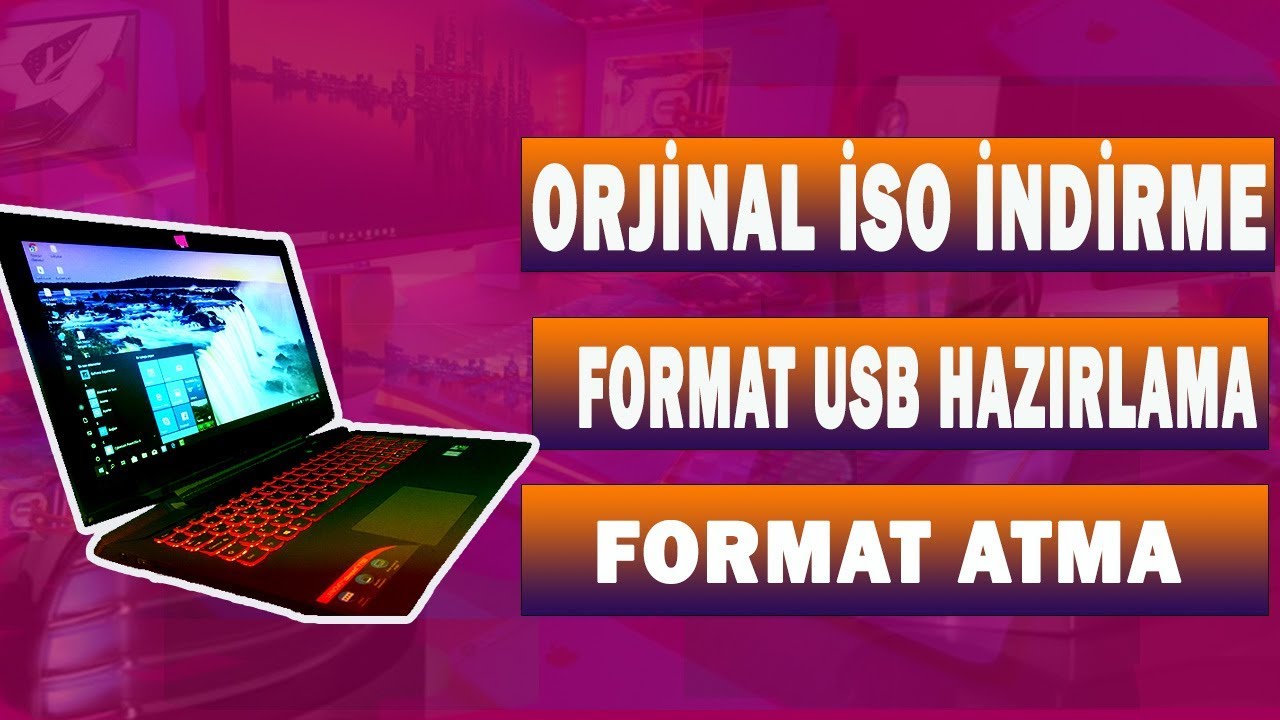 Windows 7 Orjinal İso İndirme ve  Format Atma