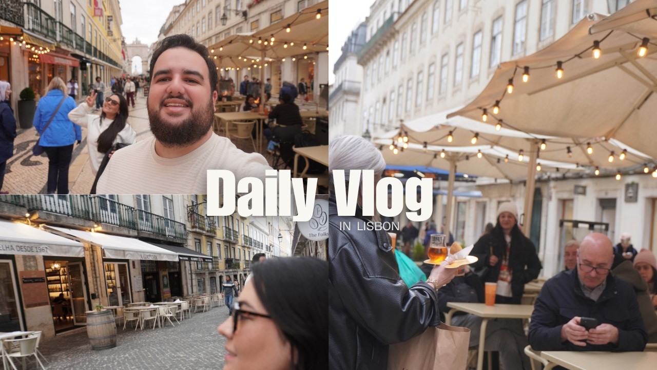 Vlog Lisboa - Passeio pela Lisbonita