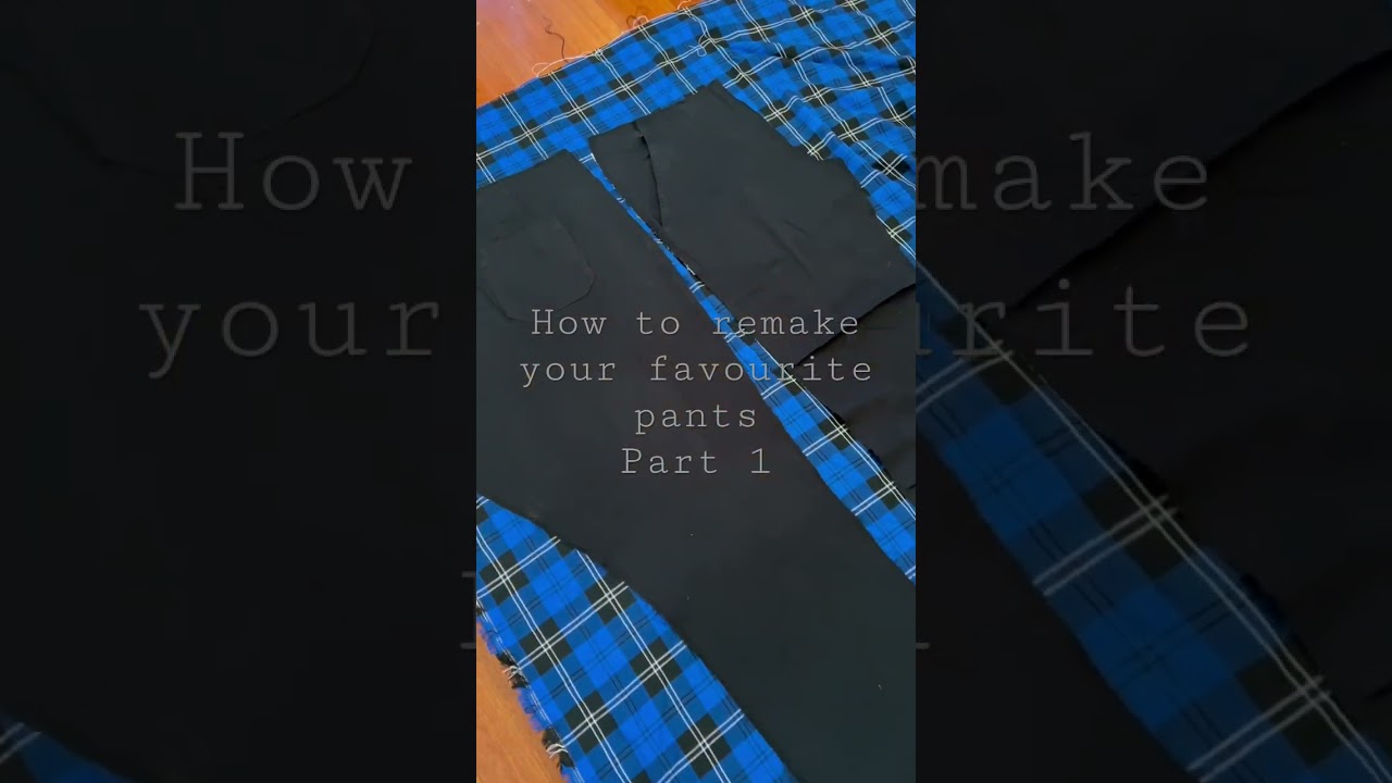 How to remake pants| how to copy your favorite pants| fashion design tips #fashion