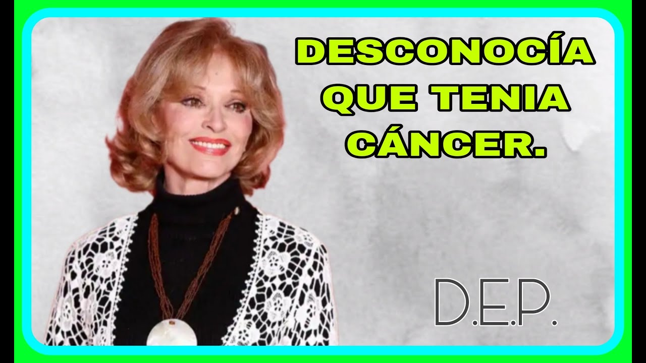 ⚫Silvia Tortosa fallece a los 77 a&ntilde;os desconociendo que ten&iacute;a c&aacute;ncer.